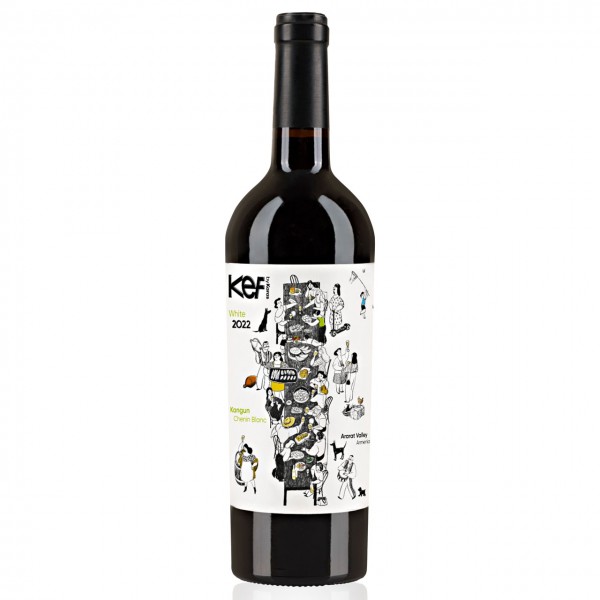 Kef by Karas white dry wine 0,75 l
