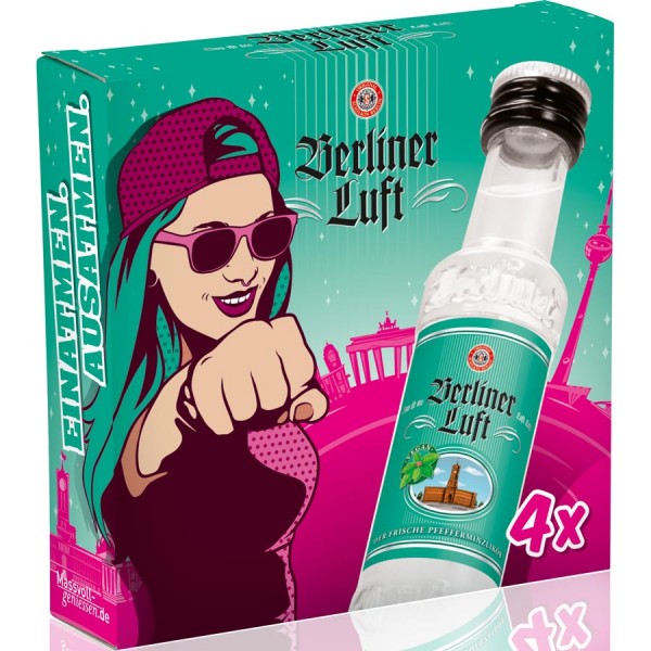 Berliner Luft Peppermint Liqueur 4x0,02 l