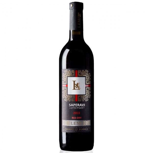 LEMI Saperavi red dry wine 0,75 l