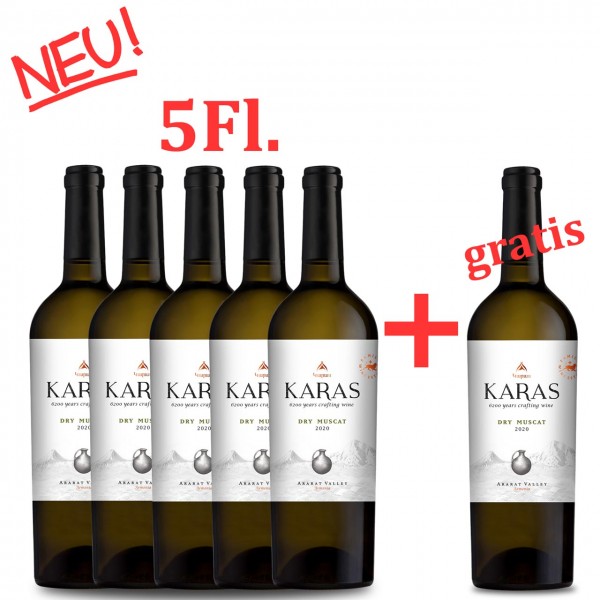 Karas Muscat trockener Weißwein Angebot