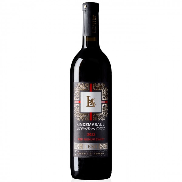 LEMI Kindzmarauli red medium-sweet wine 0,75 l