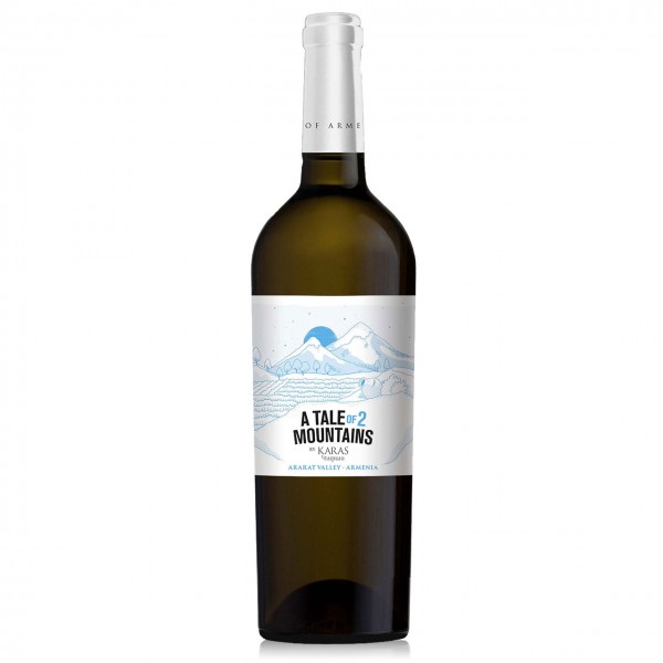 Karas A Tale of 2 Mountains white dry wine